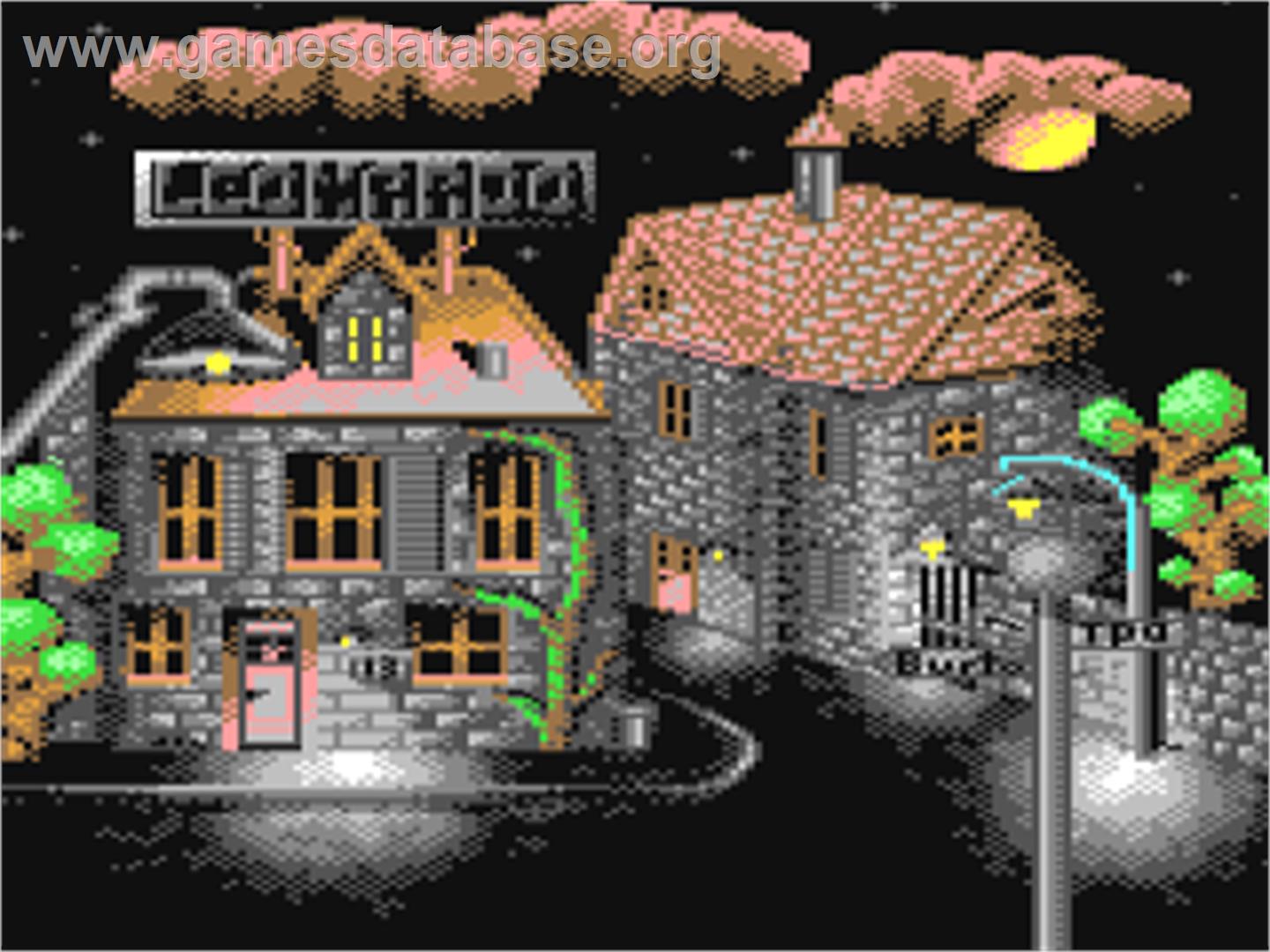 Leonardo - Commodore 64 - Artwork - Title Screen